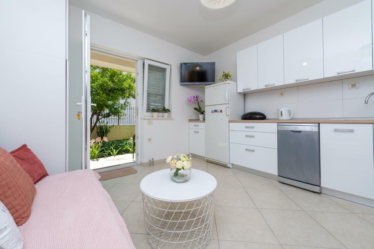 Apartman Lu Daire Mokošica Dış mekan fotoğraf