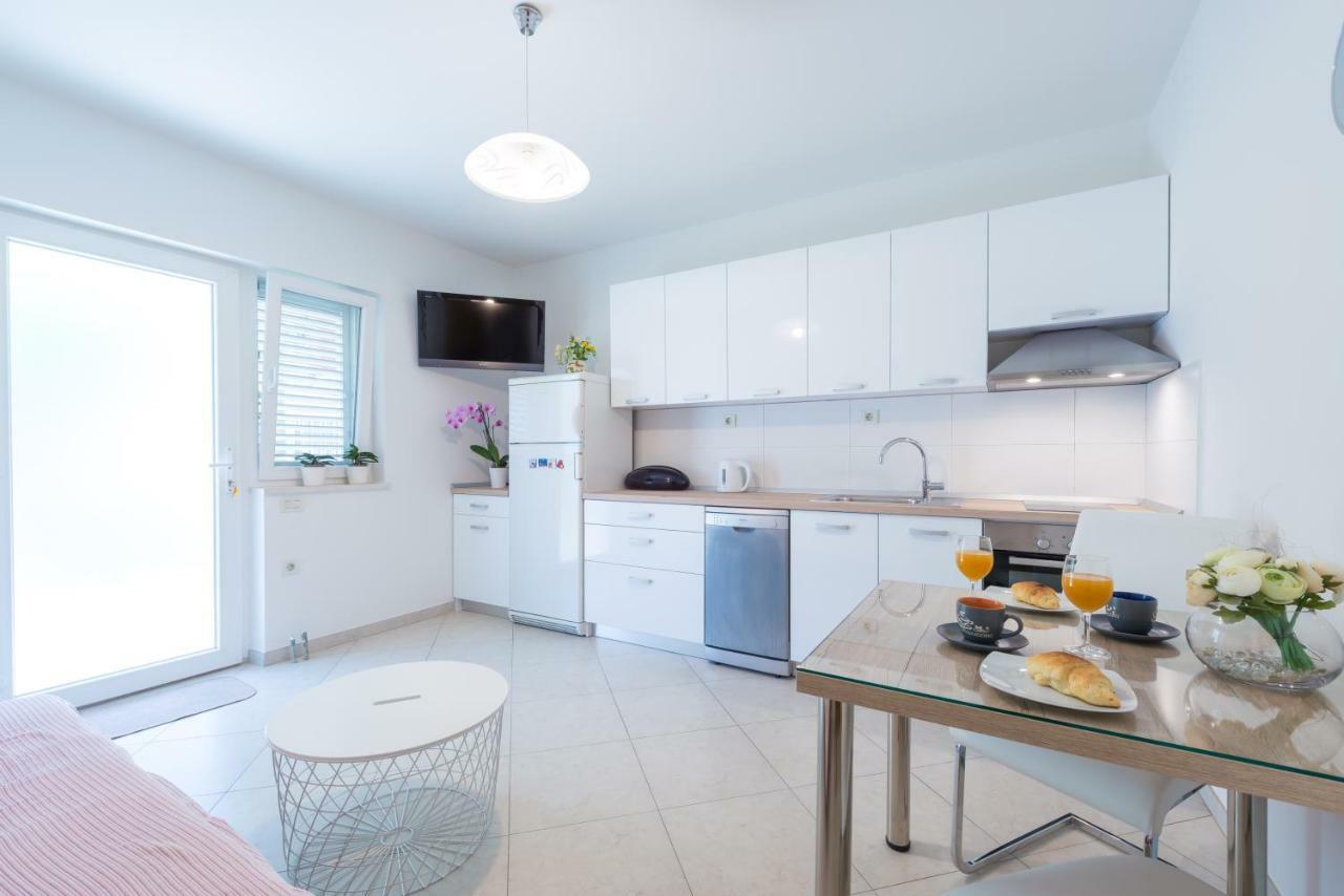 Apartman Lu Daire Mokošica Dış mekan fotoğraf